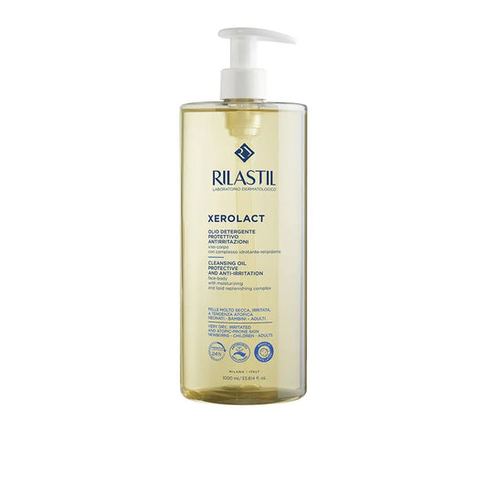 Rilastil Xerolact Óleo de Limpeza Protetor e Anti-Irritação 1L