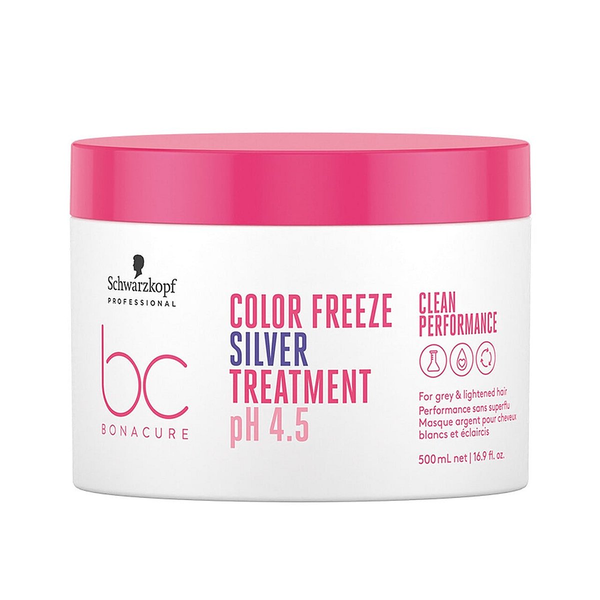 Schwarzkopf BC pH 4.5 Color Freeze Máscara de Tratamento Silver 500ml
