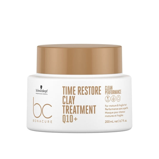 Schwarzkopf BC Q10+ Time Restore Clay Treatment Mascarilla 200ml