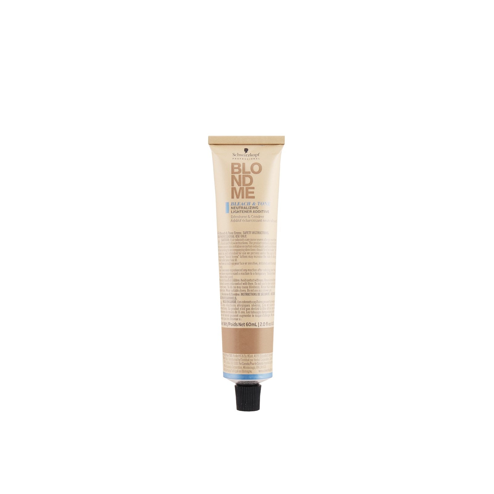 Schwarzkopf BLONDME Creme Aditiva de Descoloração e Tonalização B-Matt