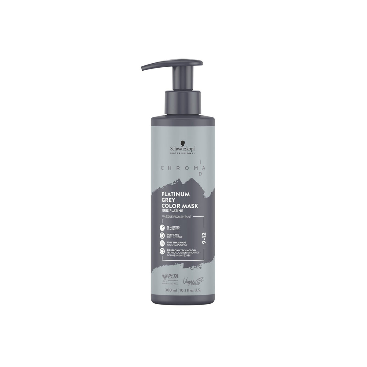 Schwarzkopf Chroma ID Máscara de Cor Bonding 9-12 Platinum Grey 300ml