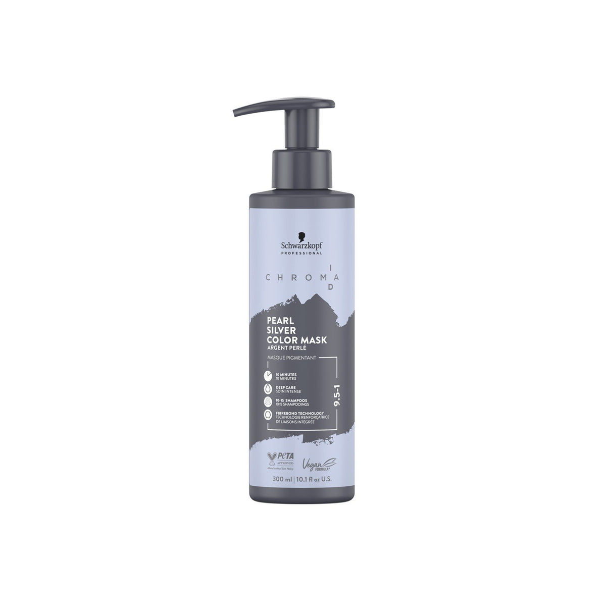 Schwarzkopf Chroma ID Máscara de Cor Bonding 9.5-1 Pearl Silver 300ml