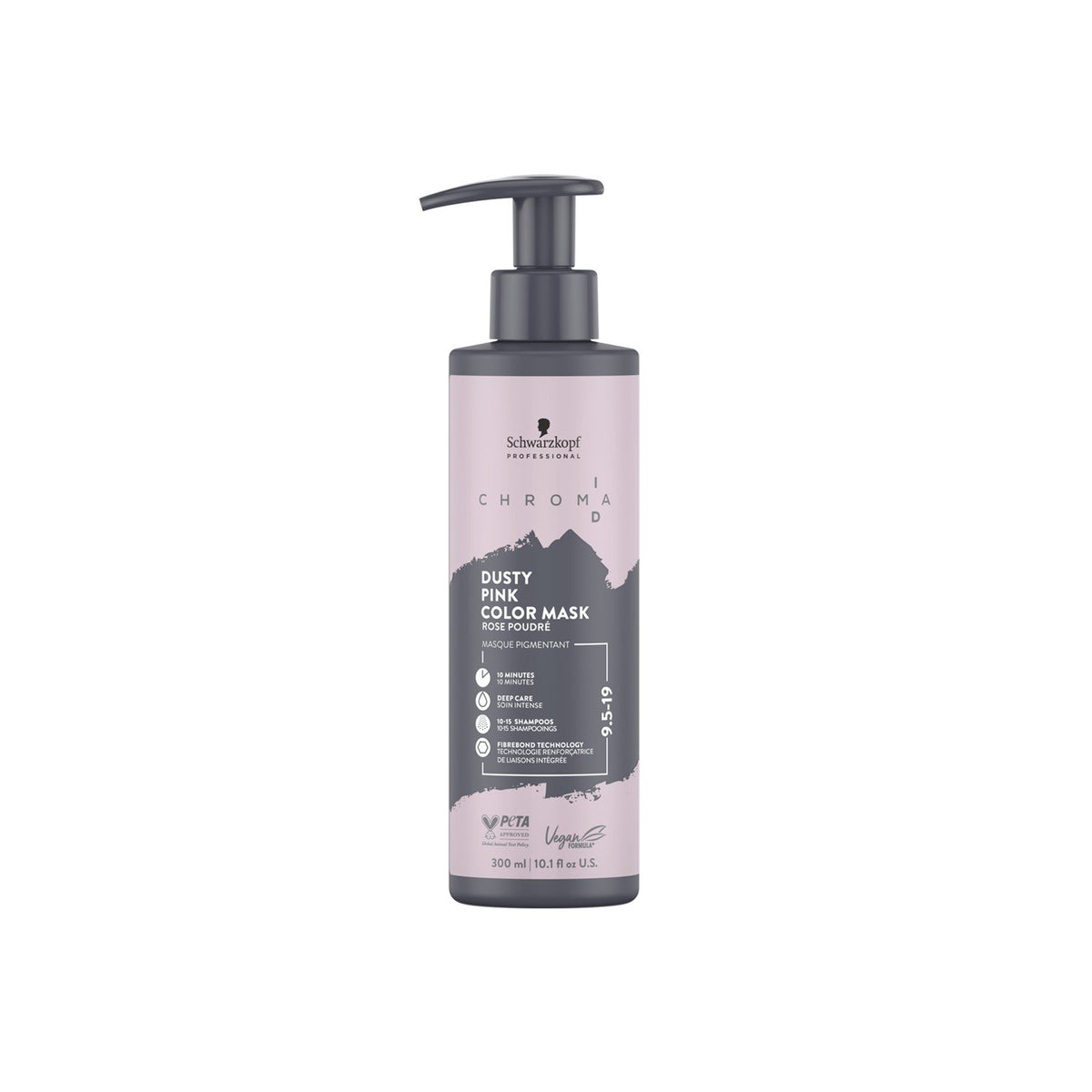 Schwarzkopf Chroma ID Máscara de Coloração Bonding 9.5-19 Dusty Pink 300ml