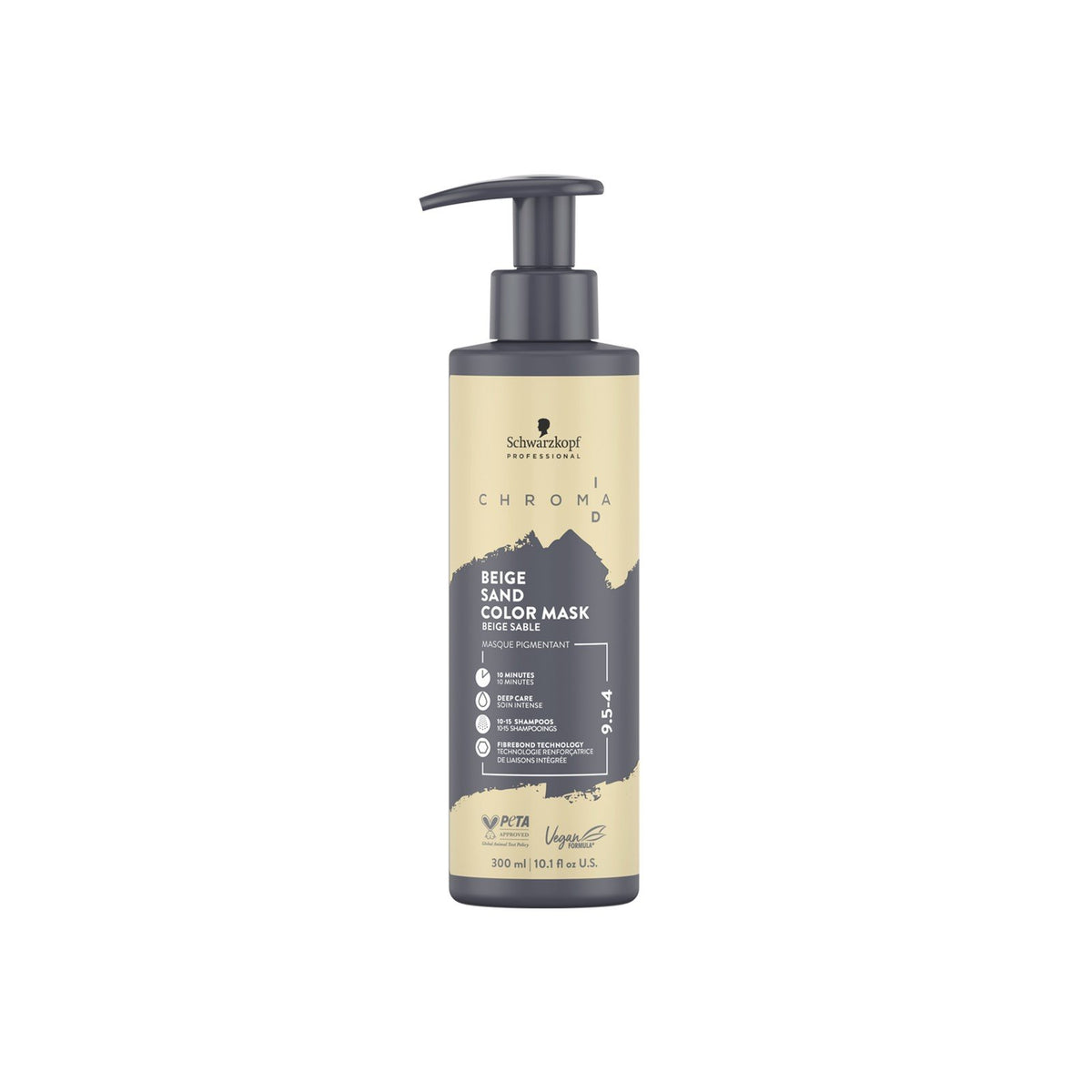 Schwarzkopf Chroma ID Máscara de Cor Bonding 9.5-4 Beige Sand 300ml