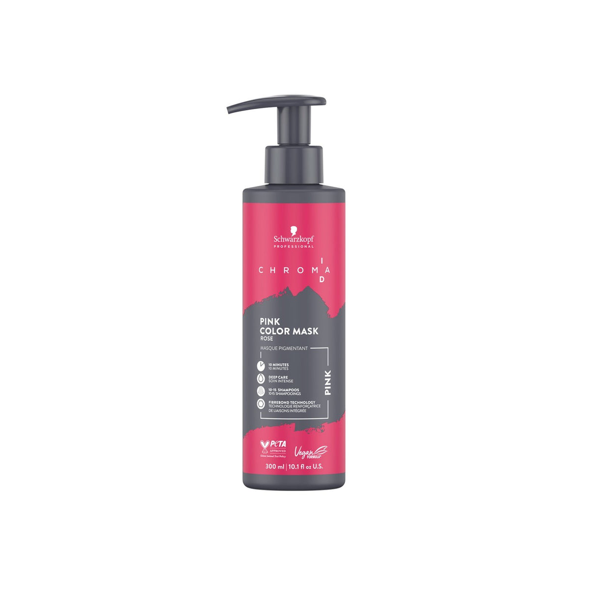 Schwarzkopf Chroma ID Máscara de Cor Bonding Pink 300ml