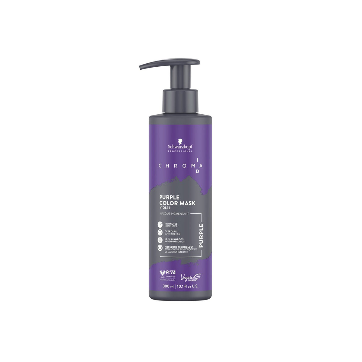 Schwarzkopf Chroma ID Máscara de Coloração Bonding Roxo 300ml