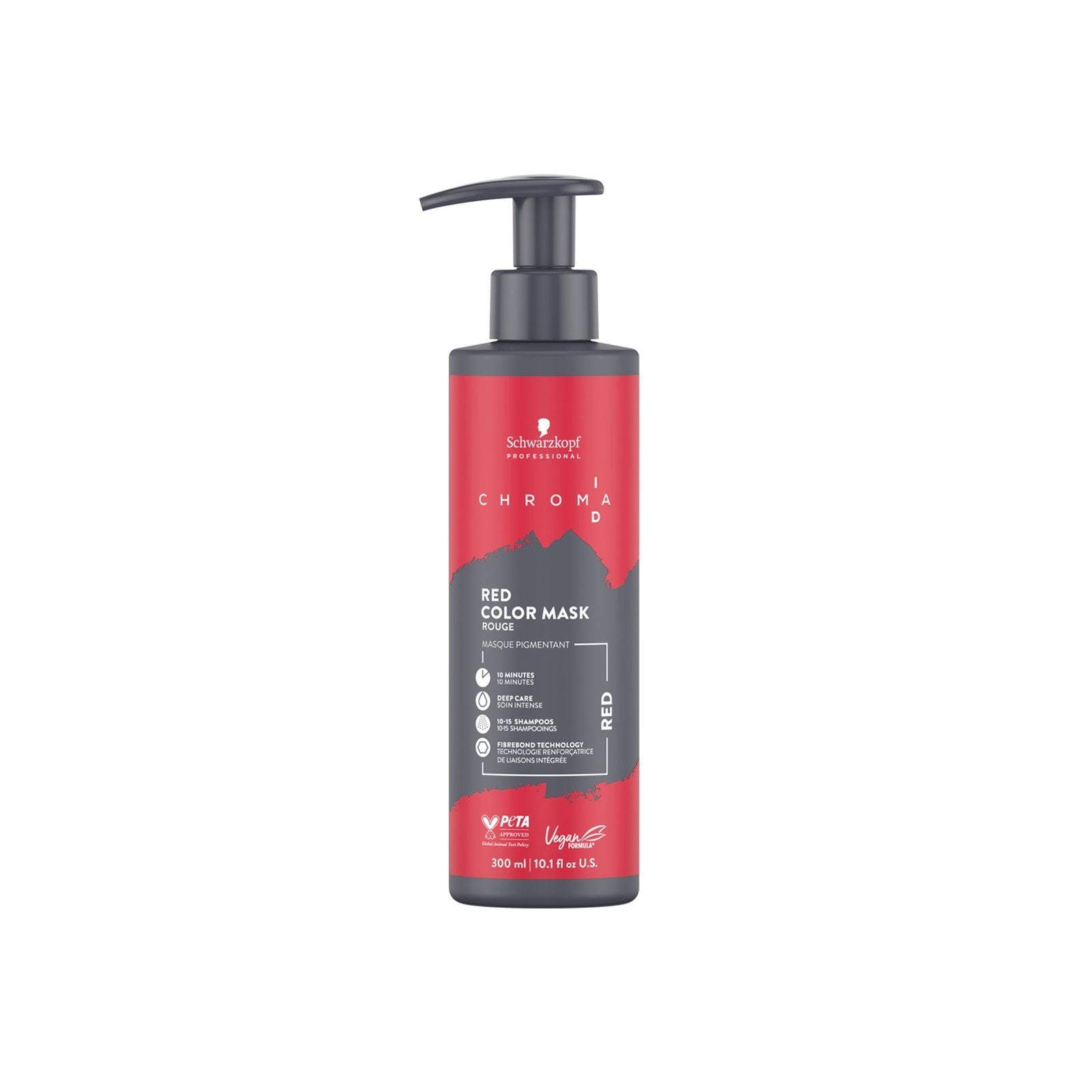 Schwarzkopf Chroma ID Máscara Pigmentada Bonding Vermelho 300ml