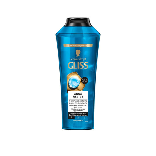Schwarzkopf Gliss Aqua Revive Moisturizing Champô 400ml