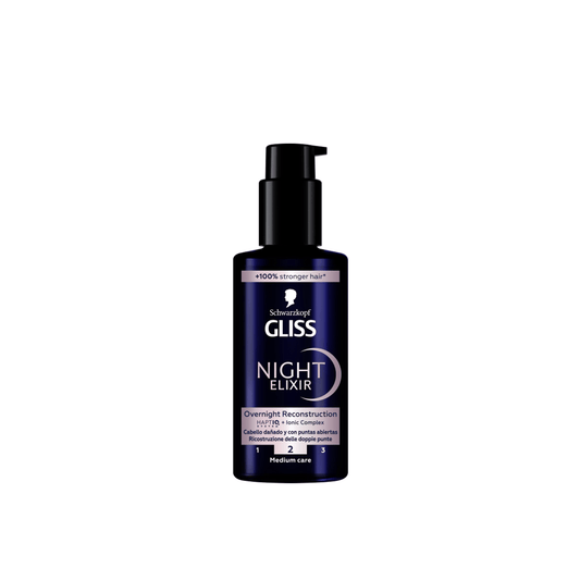 Schwarzkopf Gliss Night Elixir Reconstrucción Nocturna 100ml