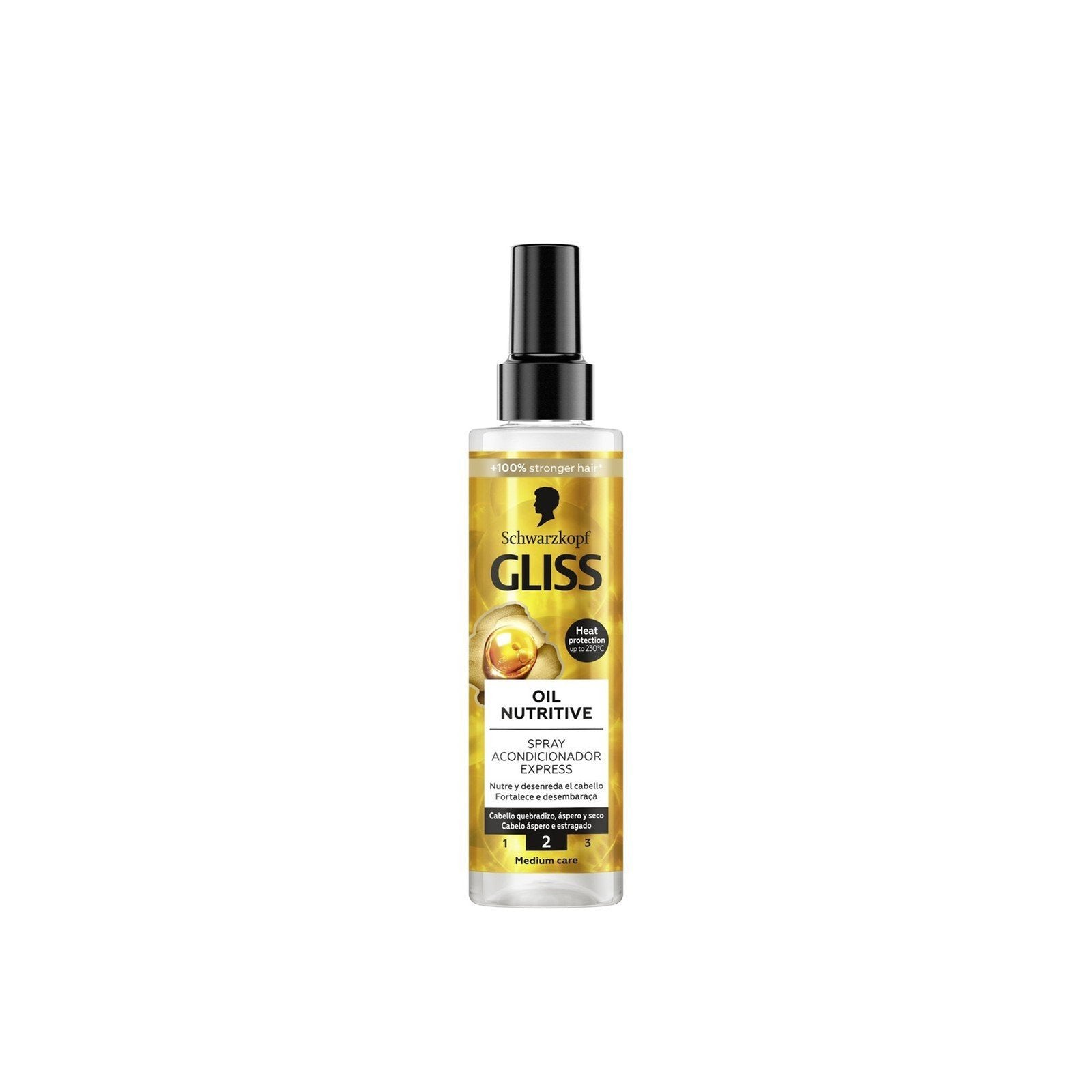 Schwarzkopf Gliss Oil Nutritive Express Spray Amaciador 200ml