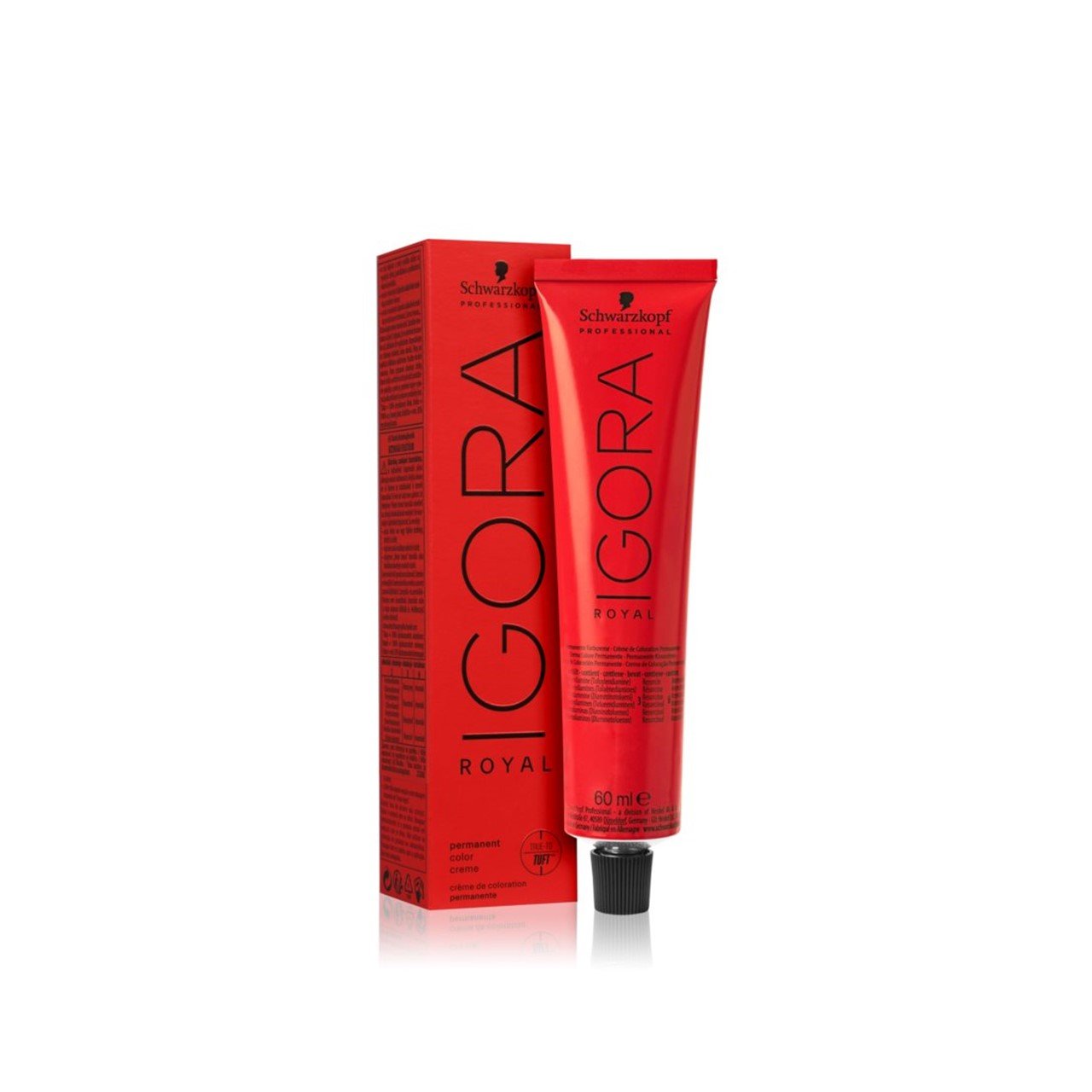 Schwarzkopf Igora Royal Permanent coloração para cabelo 0-88 Red Concentrate 60ml