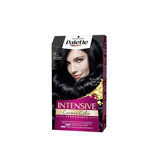 Schwarzkopf Palette Intensive Creme Color tinte permanente para el cabello 1.1 Azul Negro