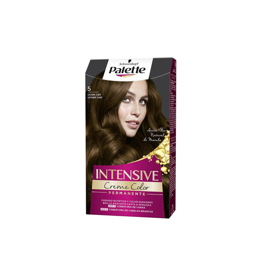 Schwarzkopf Palette Intensive Creme Color Tinte permanente para el cabello 5 Castaño claro