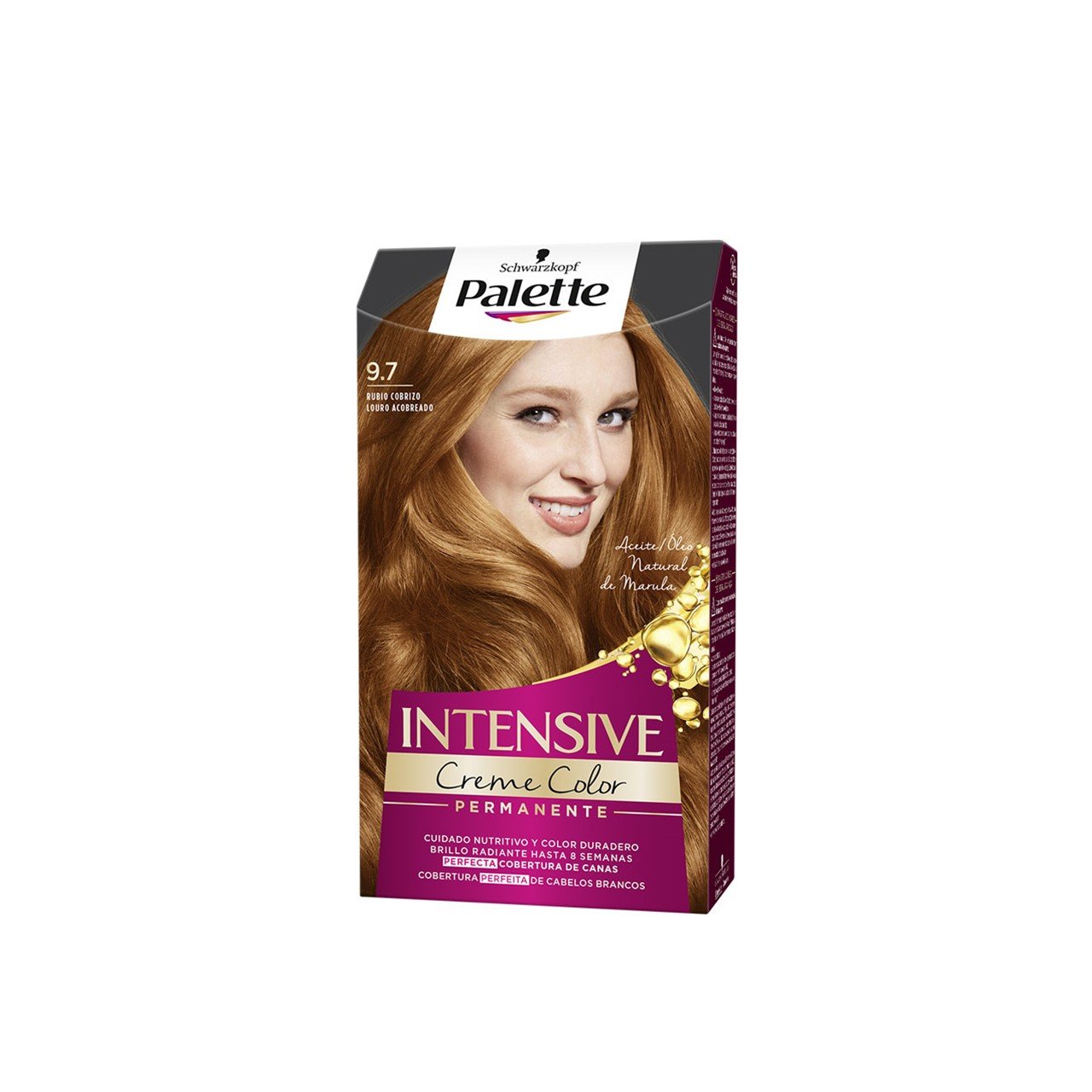 Schwarzkopf Palette Intensive Creme Color Permanent tintura para cabelo 9.7 Coppery Blonde