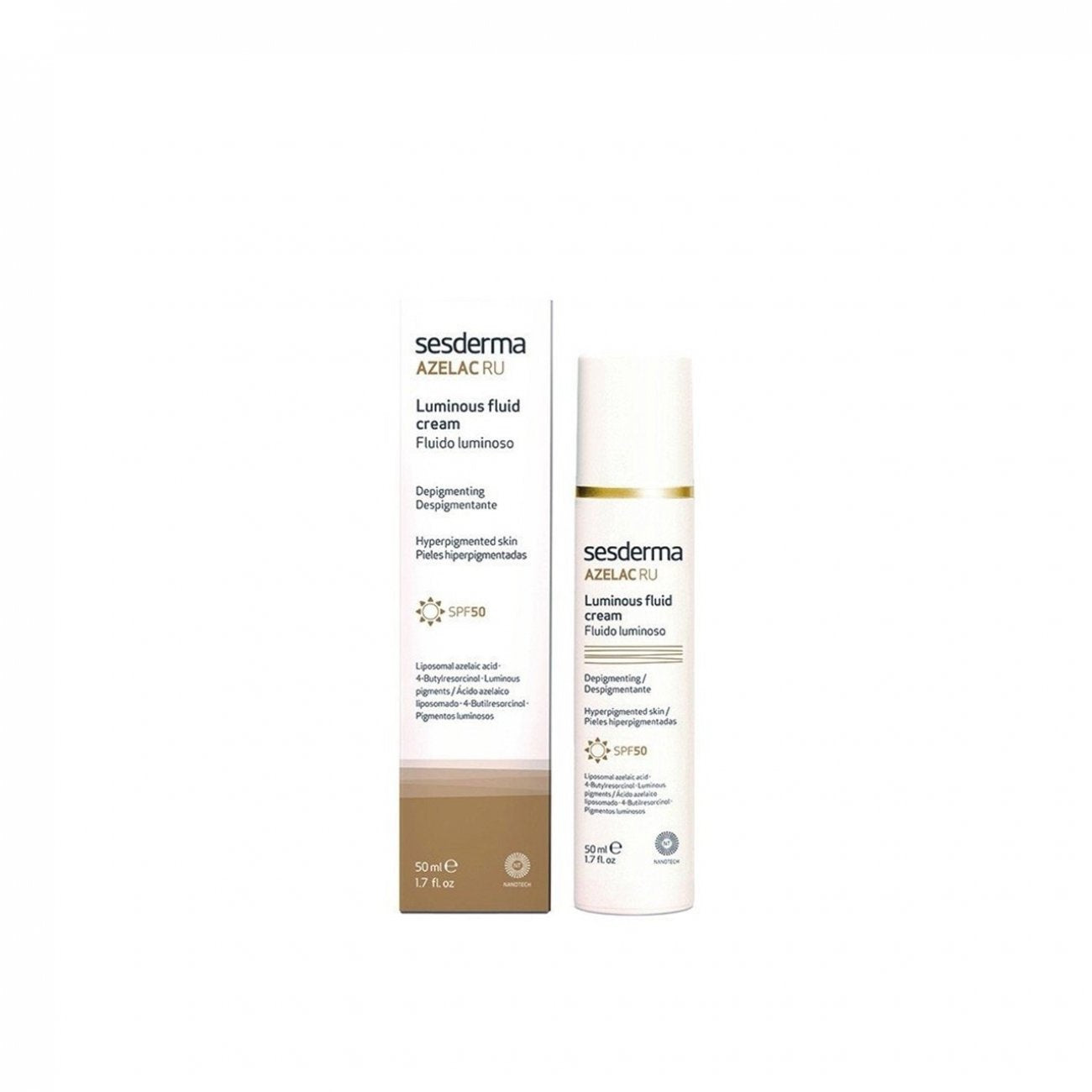 Sesderma Azelac RU Depigmenting Luminous Fluid Creme SPF50 50ml