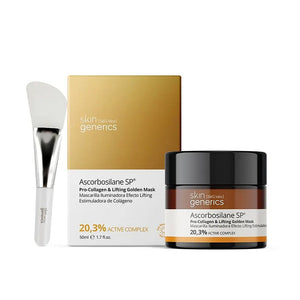 Skin Generics Ascorbosilane Sp Pro-collagen & Lifting Golden Máscara de Pestanas 50 Ml Firms, Evens Tone, Boosts Radiance