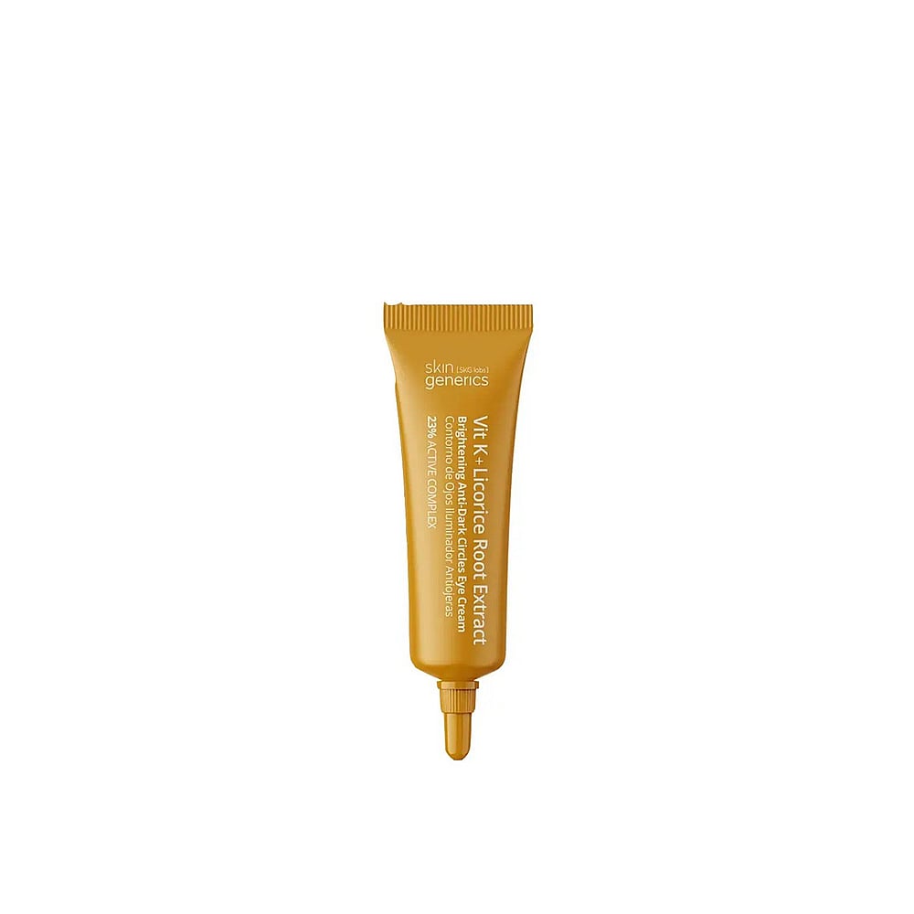 Skin Generics Vit K1 + Licorice Contorno de Olhos 15 Ml Reduces Puffiness And Dark Circles. Light Texture