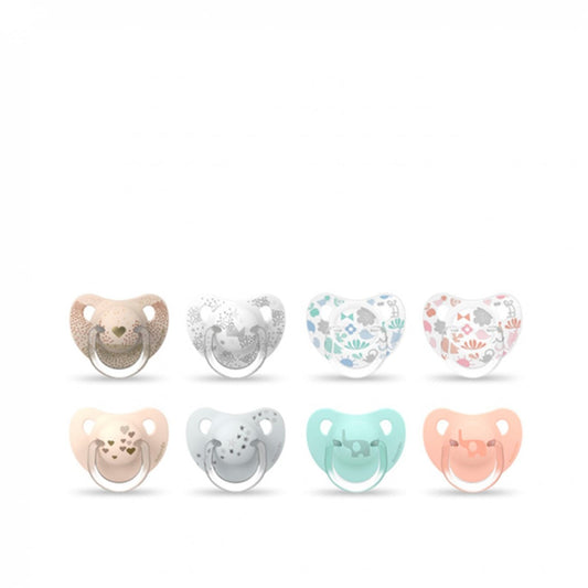 Suavinex Classic Anatomical Pacifier Silicone Nipple 6-18m x2