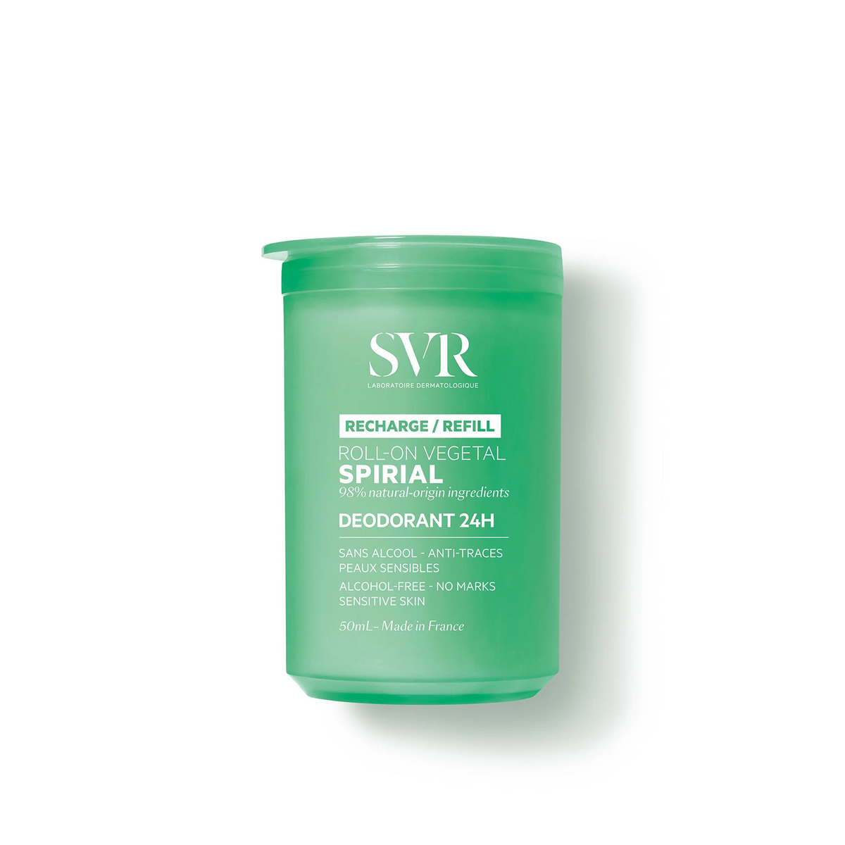 SVR Spirial Desodorizante Vegetal 24h Roll-On Recarga 50ml