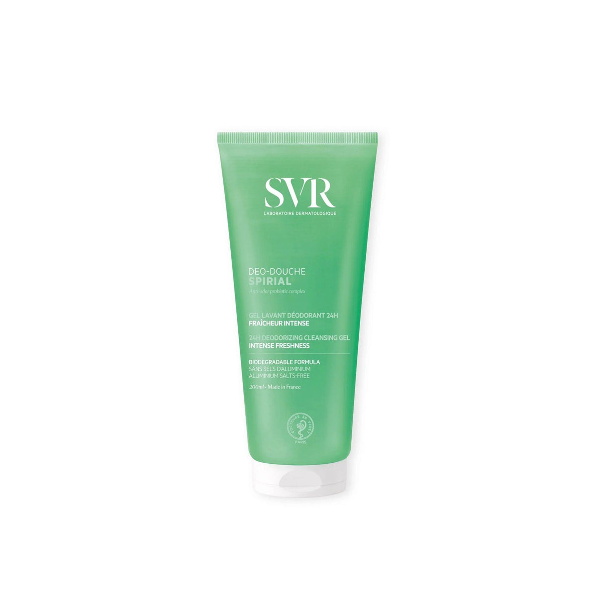 SVR Spirial Déo-Douche Gel de Banho Desodorizante Frescura Intensa 200ml