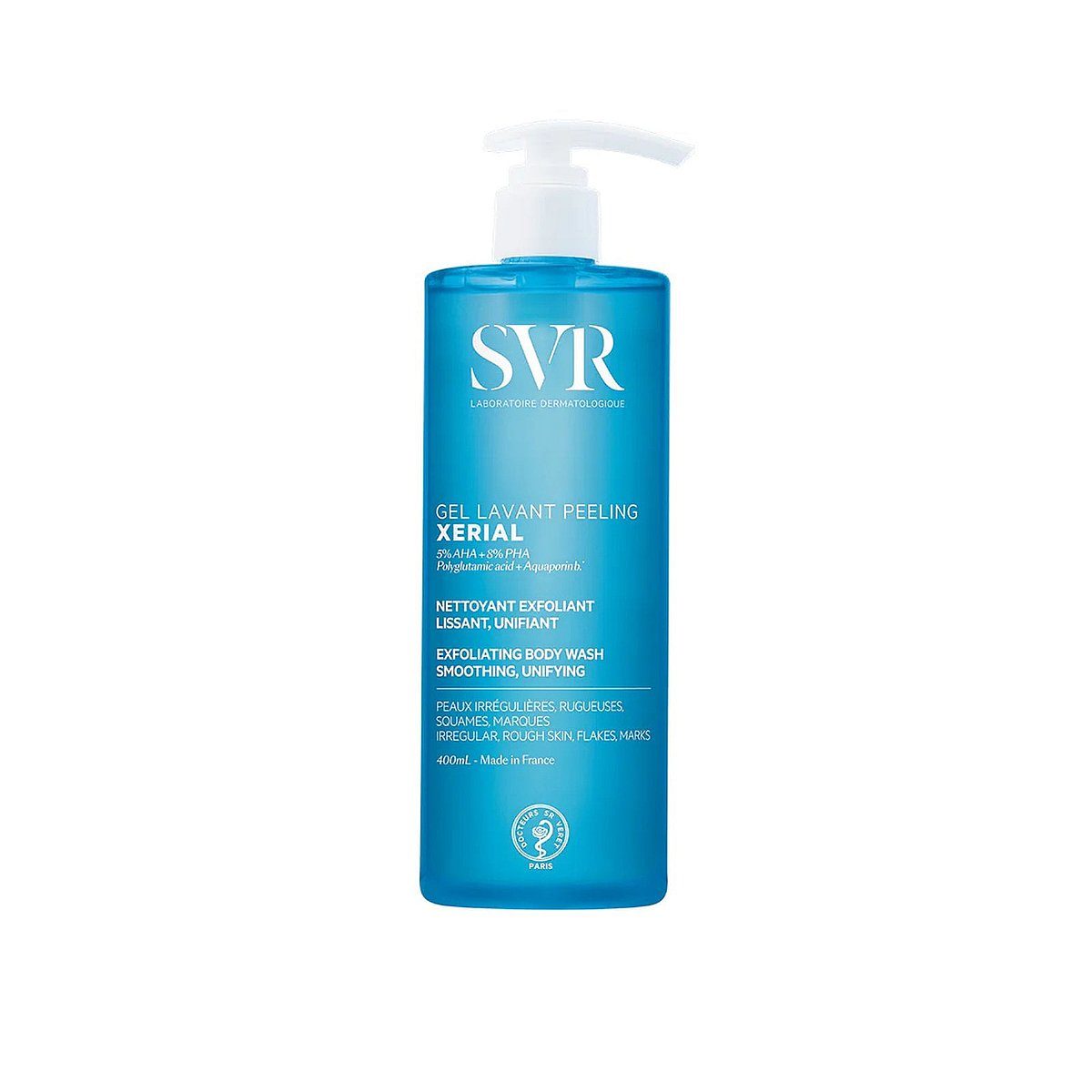 SVR Xerial Gel de Limpeza Esfoliante 400 ml