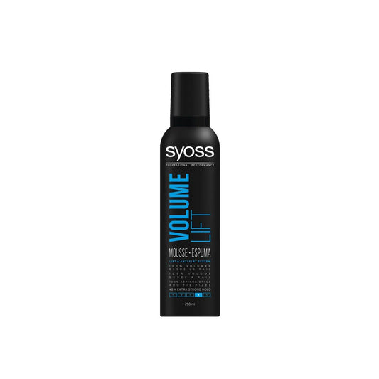 Syoss Espuma Volume Lift 250 ml — embalagem