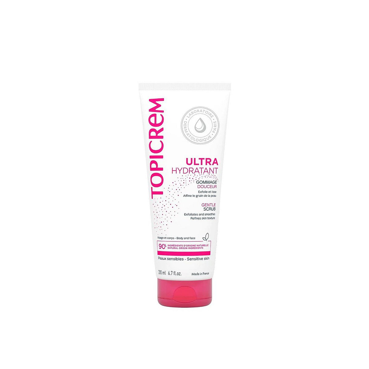 Topicrem Ultra-Moisturizing 3-In-1 Gentle Scrub 200ml