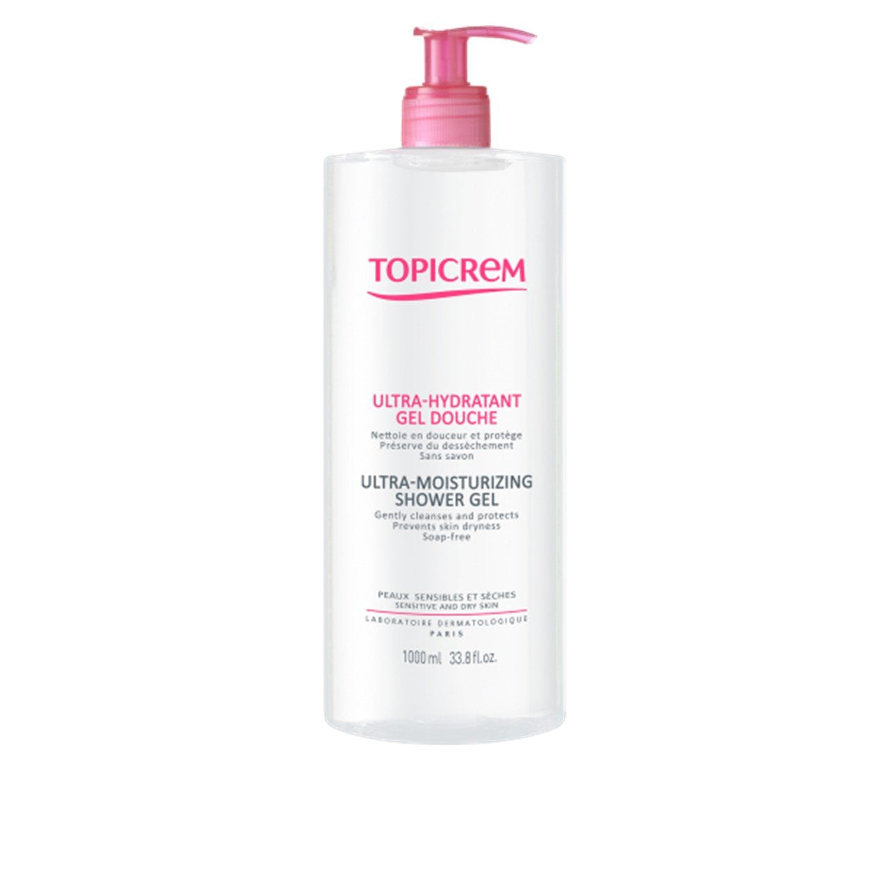 Topicrem Ultra-Moisturizing gel de duche 1L