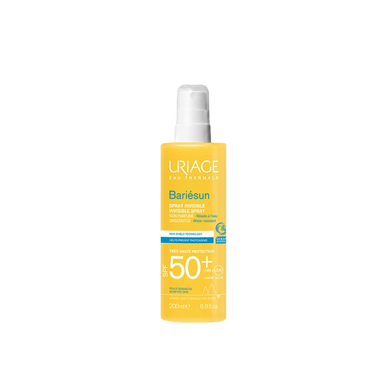 Uriage Bariésun Invisible Spray Unscented SPF50+ 200ml