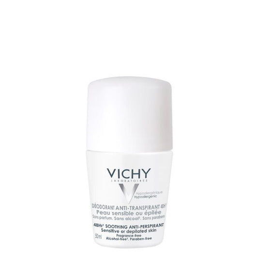 Vichy Desodorante Antitranspirante Roll-On Suavizante para Piel Sensible 50ml