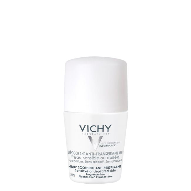 Vichy Desodorante Antitranspirante Roll-On Suavizante para Piel Sensible 50ml