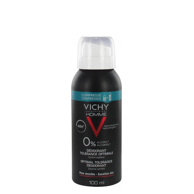 Vichy Homme Desodorizante Spray Tolerance Great 100Ml