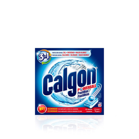 Calgon 3 em 1 Anti-Calcário 15 Pastilhas