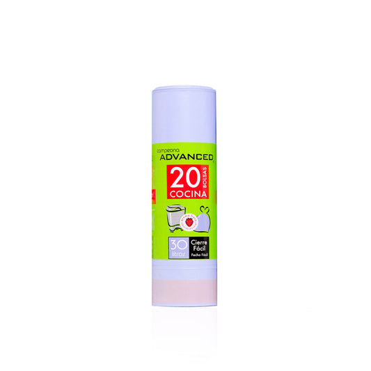 Advanced Sacos Lixo Perfumados 30 L (20 un) — embalagem
