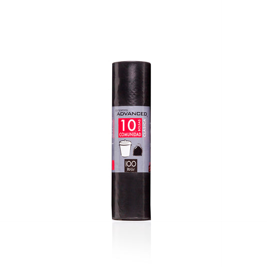 Advanced Sacos Lixo 100 L (10 un) — embalagem