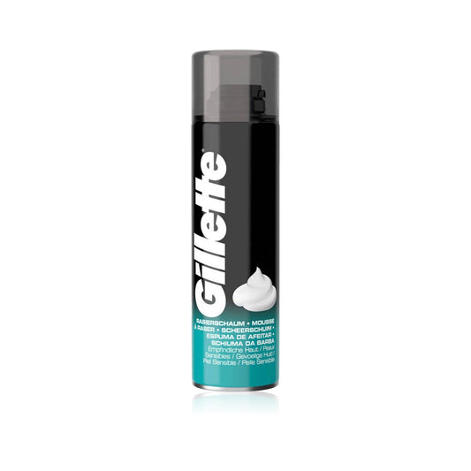 Gillette Espuma de Barbear Pele Sensivel  200 ml