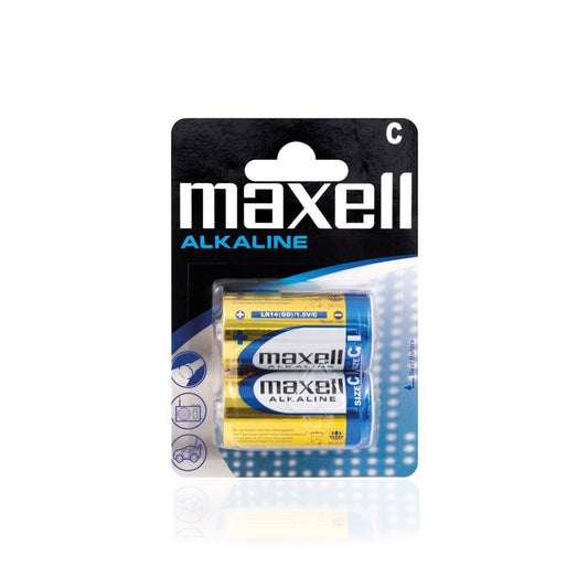 Maxell Blister Pilha Alcalina LR14 1,5V 2 un