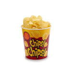 Cubeta Redonda Mediana Para Papas Fritas