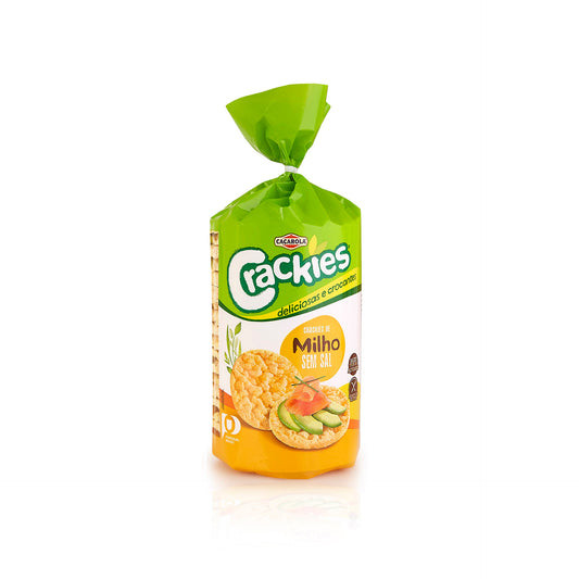 Crackies Caçarola Milho sem Sal 130 gr
