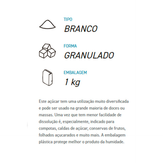 Azúcar Blanco Rar 1 kg