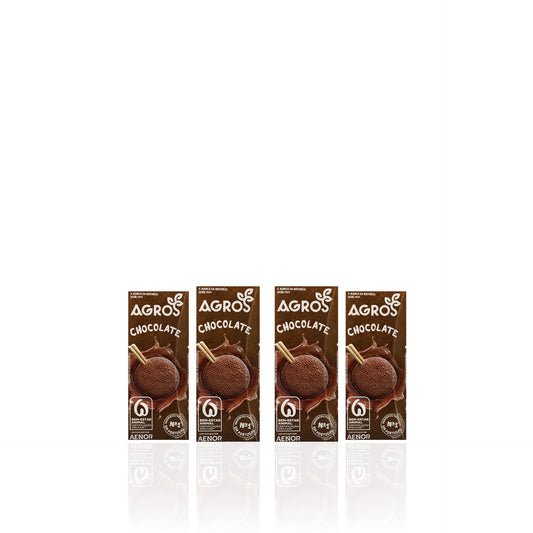 Agros Leite Achocolatado 4 x 200 ml