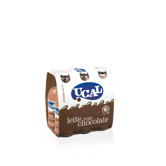 Ucal Leite Achocolatado 250 ml - Pack 6 x 250 ml