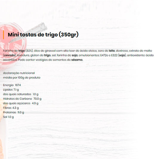 Diatosta Minigrill Mini Tostadas 350 gr
