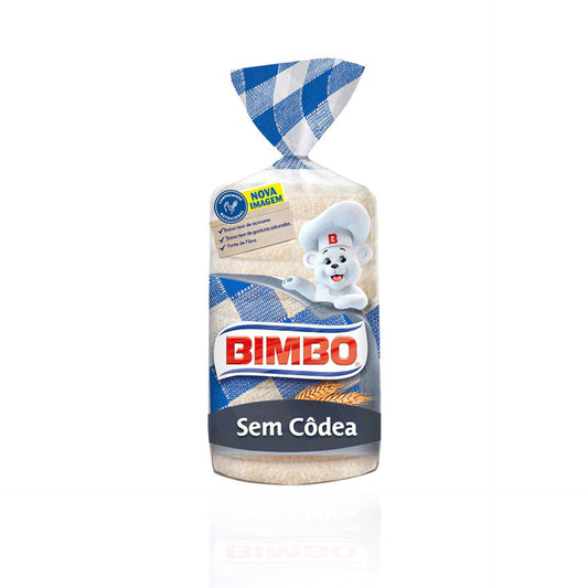 Bimbo Pão de Forma sem Côdea 650 gr — embalagem