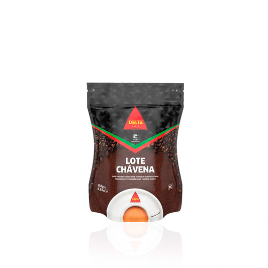 Delta Lote Chávena Café Moído para Máquina 250 gr — embalagem