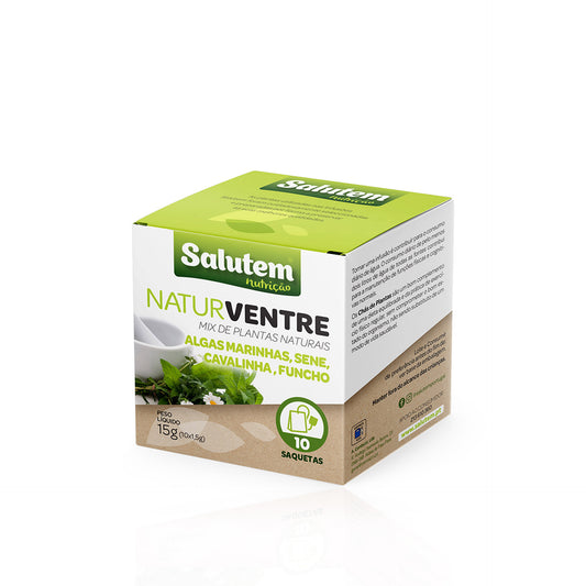 Salutem Chá Infusão Naturventre 10 saq. x 1,5 gr (15 gr)