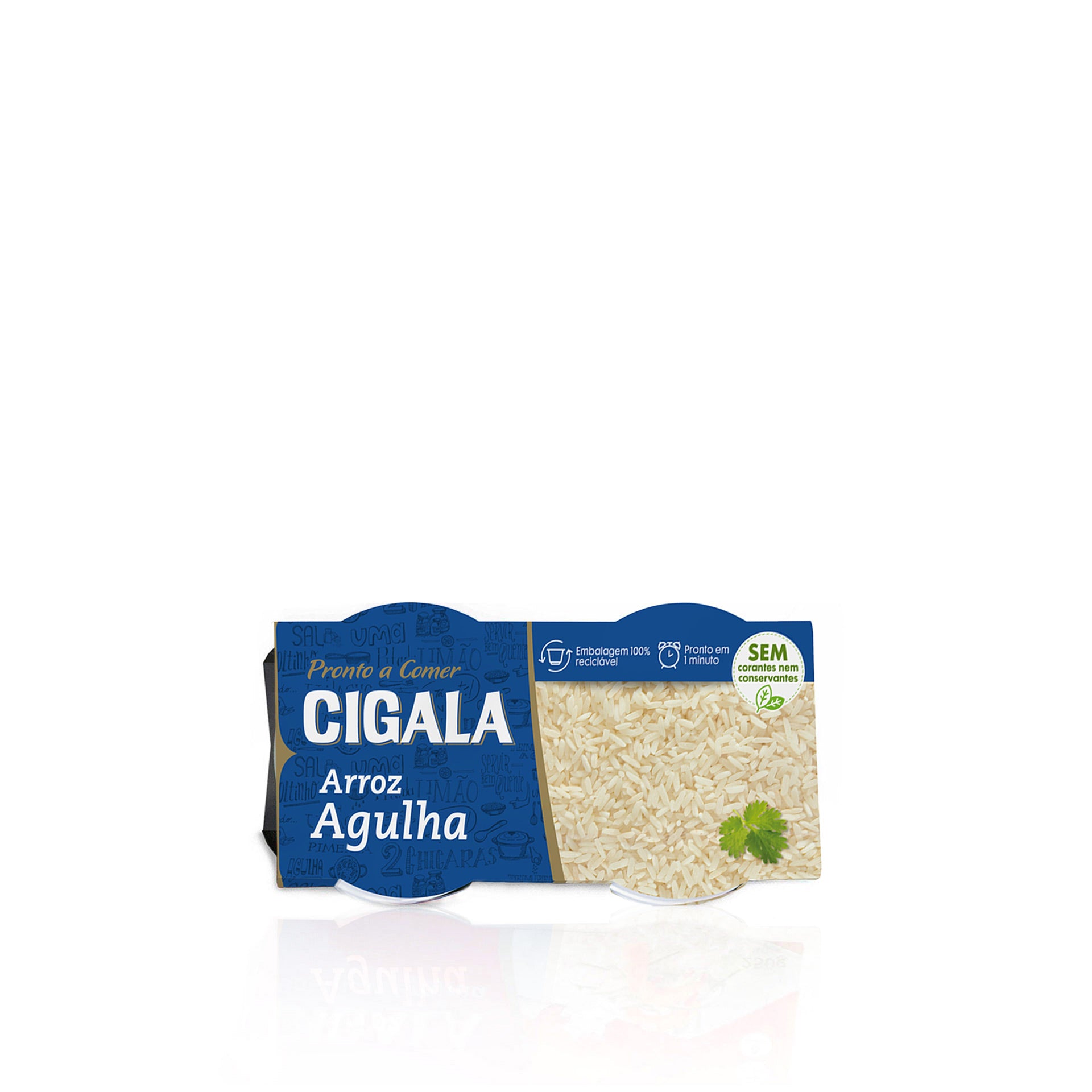 Cigala Ready to Eat Arroz Aguja 2 x 125 gr