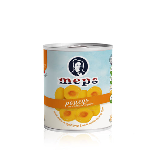 MEPS Pêssego Metades Lata 825 gr