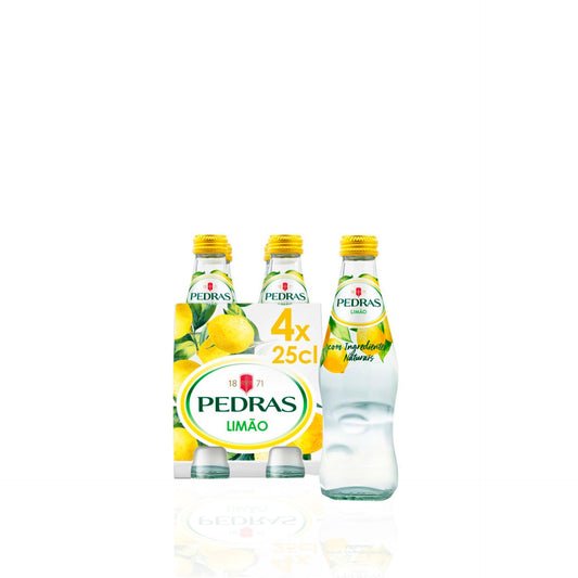 Pedras Limão Água com Gás TP 4 x 25 cl
