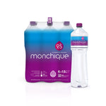 Monchique Água Mineral Pet 1,5 L - Pack 6 x 1,5 L — embalagem